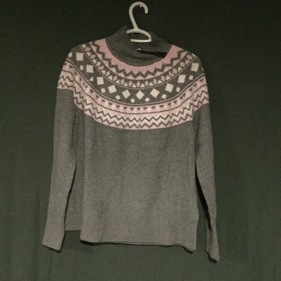 NWT Tahari fair isle very soft sweater - Picture 1 of 9